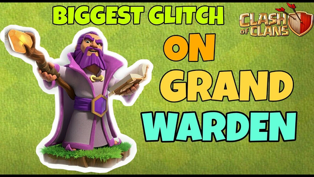 BIGGEST GLITCH HAPPENS IN CLASH OF CLANS ON GRAND WARDEN | SOMETHING WENT WRONG IN CLASH OF CLANS.