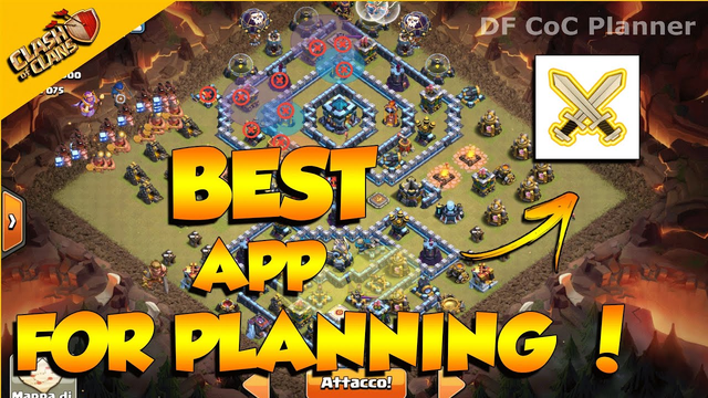 Best App for Planning in Clash of Clans - Df strategy planner