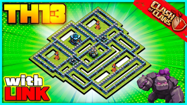 *FNATIC* NEW BEST TH13 War Base - CoC TH13 Base - Town Hall 13 Clash of Clans