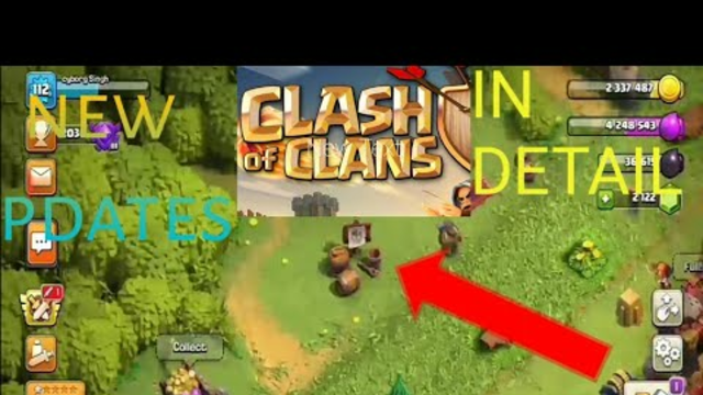 New updates of clash of clans ( full in detail explained)