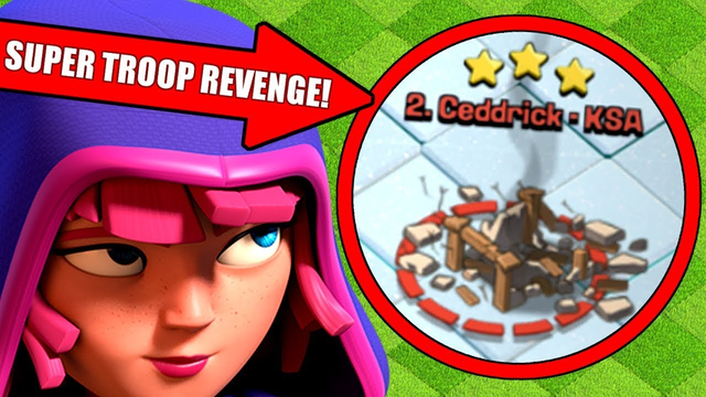 FIRST EVER SUPER TROOP REVENGE IN CLASH OF CLANS!