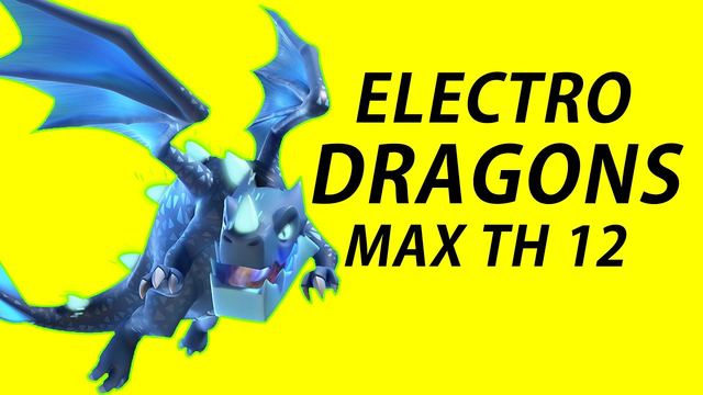 Electro Dragons th12| How to get 3 star using Electro dragons in Clash Of Clans
