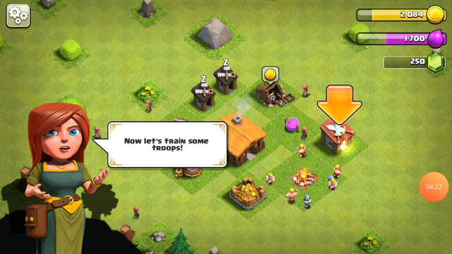 How to start clash of clans