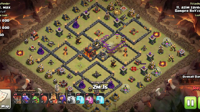 Clash of clans | Best attack strategy for th 10 | easy to apply |dragon attack with ss