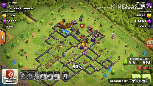 Th10 dragon attack | loot dumb base | clash of clans | 2 star minimum by this strategy