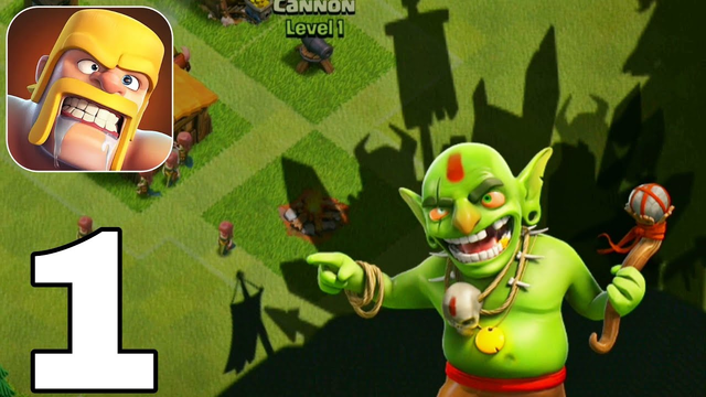 Clash of Clans | GamePlay Walkthrough Part 1 ( iOS, Android )