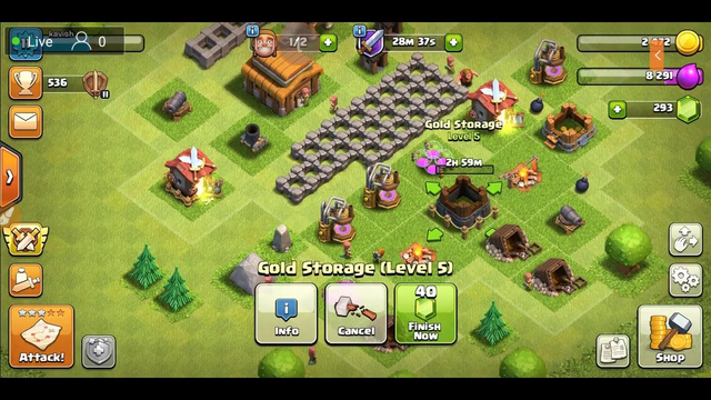 my Clash of Clans live stream without DU recorder