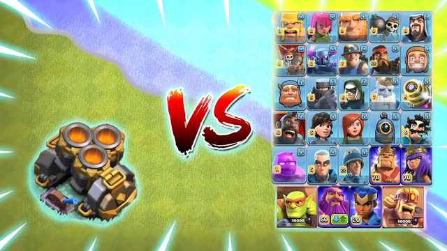 Max Gearup Mortar vs All Max Troops | Clash of Clans | *Shocking Outcome* | NoLimits