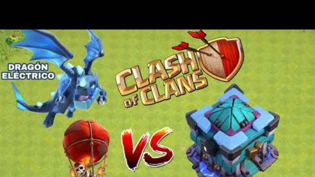 Clash of clans Electrodragon attack