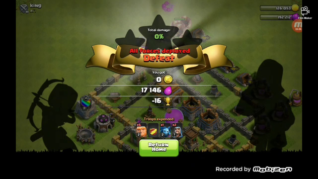 Giving free wins in clash of clans