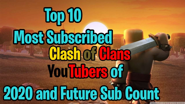 Top 10 Most Subscribed Clash Of Clans Youtubers (Godson Gaming, General Tony, Galadon Gaming)!