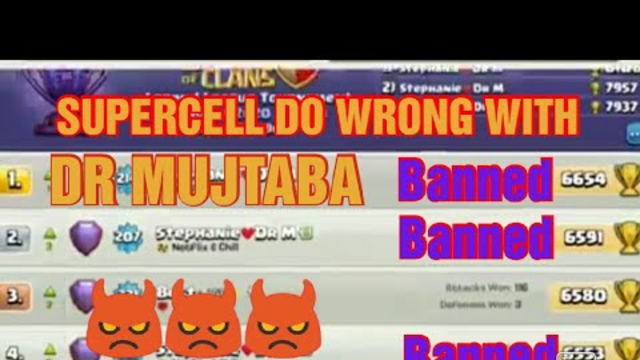 Clash of clans do wrong with Dr.Mujtaba|| proff that supercell do wrong|| #clash of clans ,#colostic