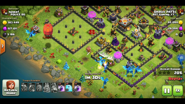 Electro dragon on TH11 | Best strategy attack|Clash of clans.