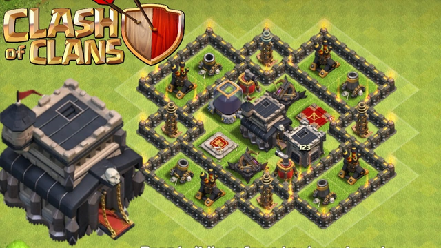 TH9 Most used base Clashofclans | Townhall9 base layout with link | coc bases
