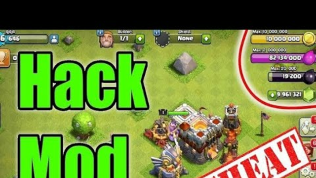How to cheat in clash of clans watch till the end/NeithanTv