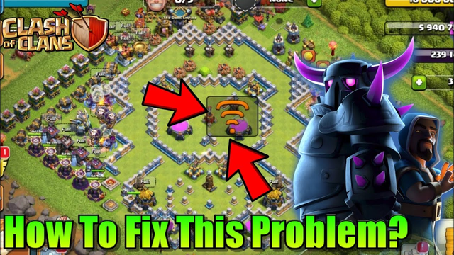 HOW TO FIX CONNECTION PROBLEMS IN COC || CLASH OF CLANS
