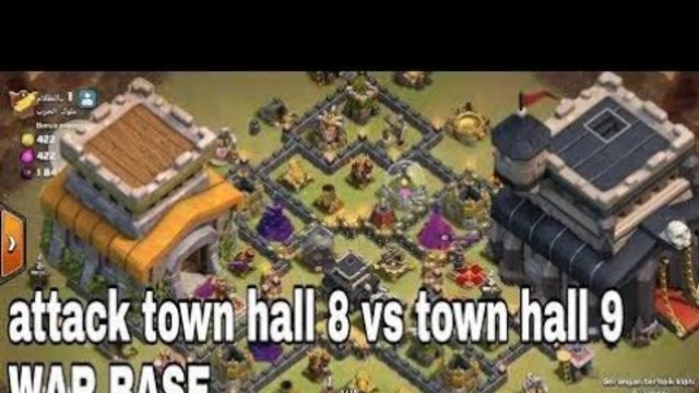 War Clan Coc || Th 8 Vs Th 9 || Clash Of Clans Indonesia