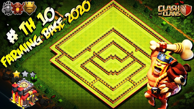 NEW BEST! Farming Base Town Hall 10 (TH 10) 2020 - With Copy Link Base | Clash Of Clans