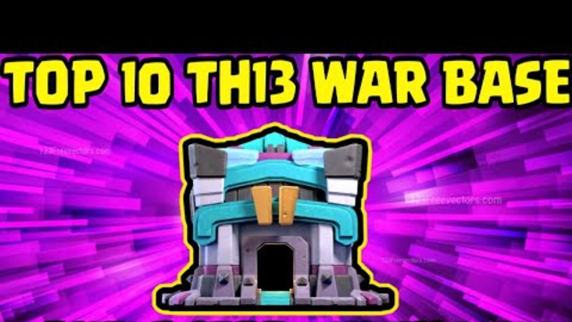 New Top 10 Th13 Clan War Base With Links || Th13 Best War Base 2020 || Clash Of Clans