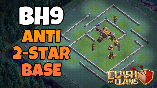 Bh9 Anti 2 Star Base with link | Bh9 Trophy Base | Clash Of Clans