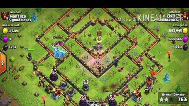 Trophies pushing army for th13  in clash of clans