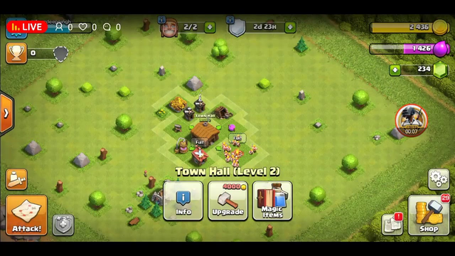 Today let's play clash of clans and visit your bases