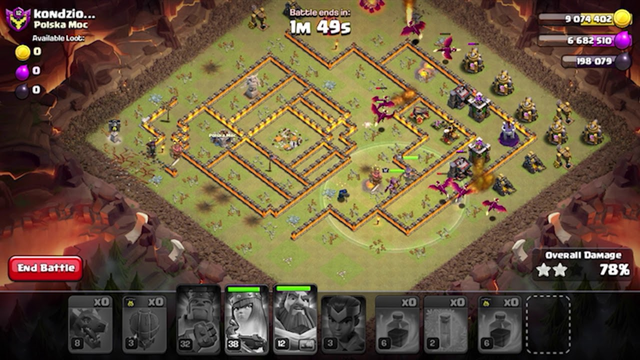 Clash of Clans Android Gameplay - iOS, Android - How to get 3 stars in war