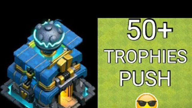 Trophies push in clash of clans || more than 50 trophies push in 9 minutes || #coc,#colostic