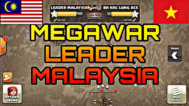 MEGAWAR LEADER MALAYSIA-COC GAME
