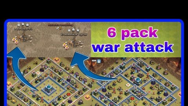 How to attack in war th 13 coc HD 720p