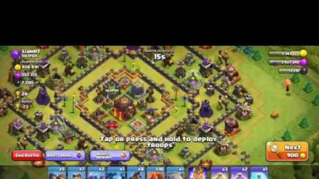 Loot Attack valkyrie & Wizard -Clash Of Clans 2020