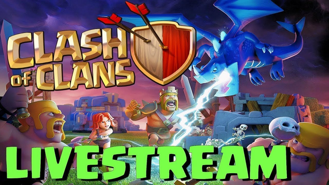 CLASH OF CLANS LIVE II ROAD TO 2K II CoC - Clash of clans Live