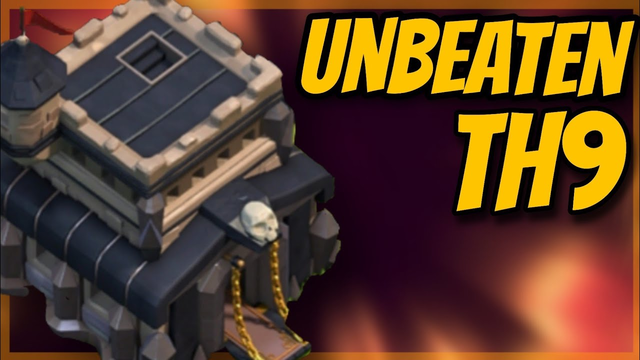 Unbeatable TH9 War Base With Link || Clash of Clans
