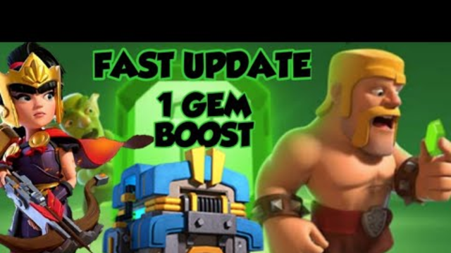 Clash of Clans - Coc Live - 1 Gem Boost- Yeti Attack