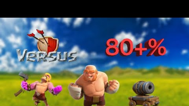 BH9 80+% Attack Strategy(40 Barbs 4 Giants 5 Bombs 6 Carts) #947 | Clash of Clans