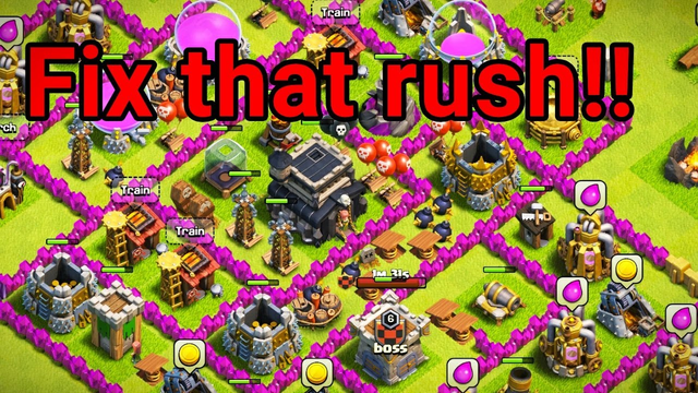 Fix that rush series | Clash of clans