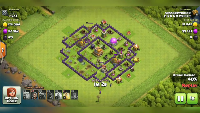 Clash of clans. I found something new in this video...