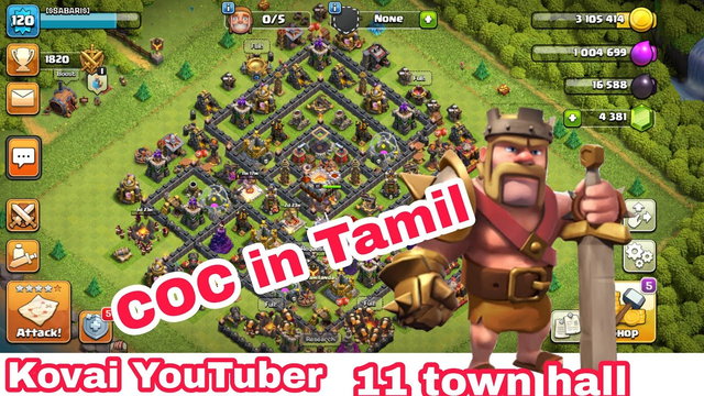 11 town hall clash of clans in Tamil