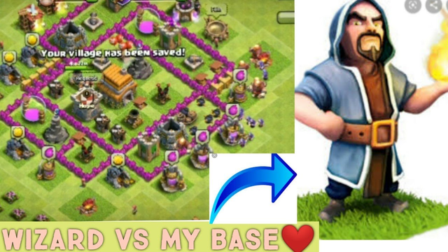 Most defensive base of town hall level 6||Clash of clans, my favorite troop-wizard||Gaming house||