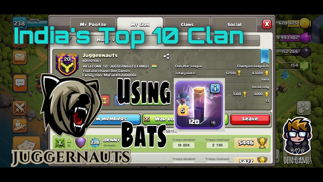 Using OP Bats at TH13 | Clash of Clans