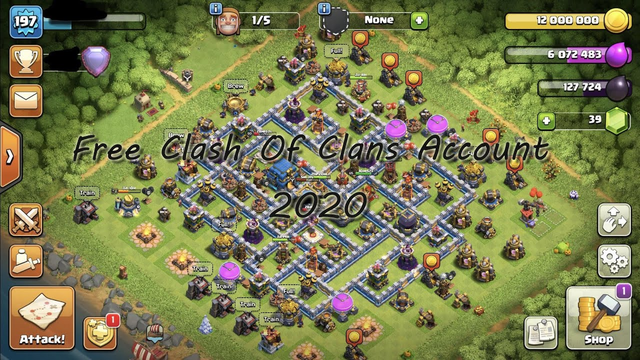 FREE CLASH OF CLANS ACCOUNT!!! 2020 STILL WORKING!!!
