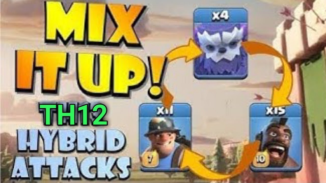 Mix Them Yetis | Hogs | Miners - Best TH12 Attack strategies in Clash of Clans