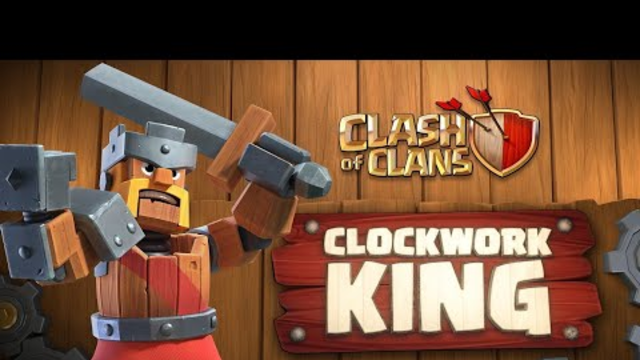 Clash of clans:clockwork king ( may season challenge)