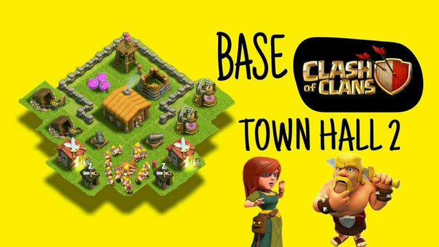 Base Clash of Clans Town Hall 2|TH2