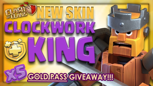 Clash of Clans: Clockwork King (May Season Challenges | Clashy Constructs #2) - Donate To Support |