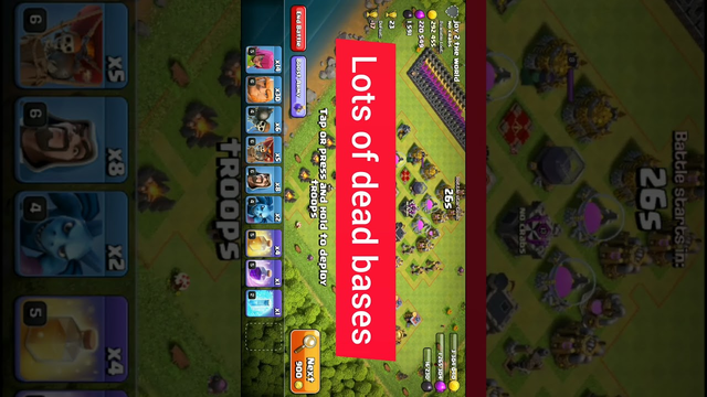 #COC: How to find dead/rushed base in Clash of clans