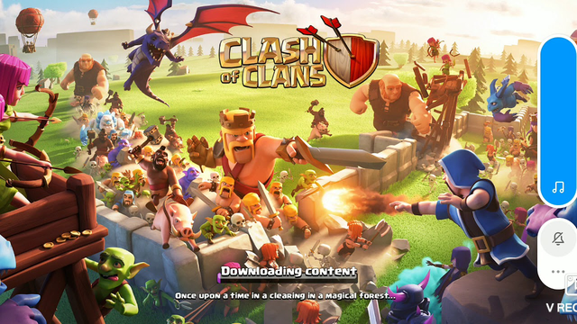 #game_play of Clash of clans || 1st Gameplay of COC