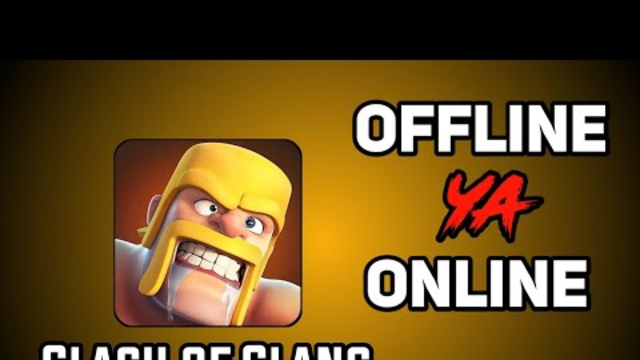 Clash of Clans game offline ya online with English subtitles||
