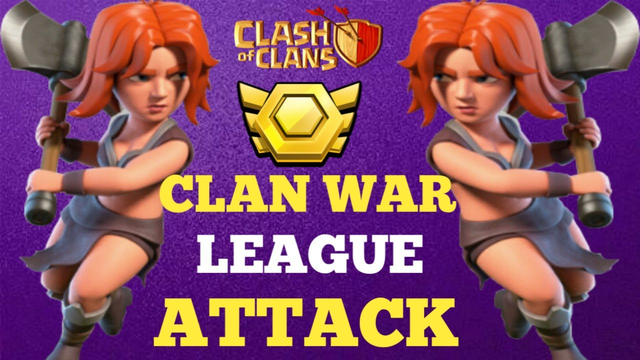CLAN WAR LEAGUE ATTACK  (CWL)-CLASH OF CLANS | SK MYSELFGAMING