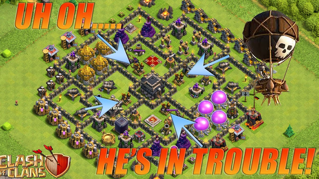 This Guy Made a Mistake! TH9 Let's Play Ep. 8 | Clash of Clans